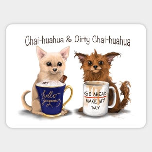 Chai-huahuas Sticker